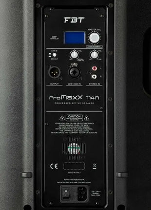 FBT Audio PROMaxX 110A 2-way Bass reflex Active speaker - 10" + 1" - 700Wrms+200Wrms