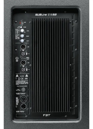 FBT Audio SUBLINE 218SA Processed Bass reflex Active Subwoofer - 2x18" - 1200Wrms