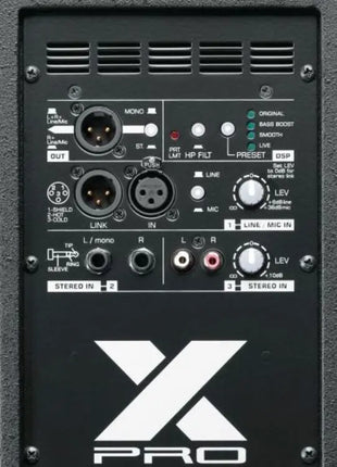 FBT Audio X-PRO 10A Processed Active Speaker - 10" + 1" -1000Wrms- 80°Hx50°V -Plywood cab