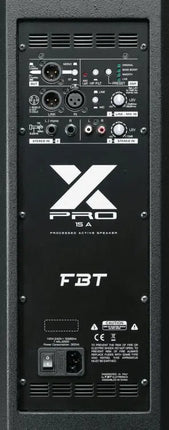 FBT Audio X-PRO 15A Processed Active Speaker - 15" + 1" -1000Wrms- 80°Hx50°V -Plywood cab