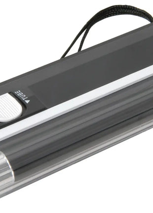 QTX Lamp with built in black light projector - black QTX