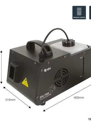 QTX FH-700 Mini Fog-Haze Machine 700W QTX