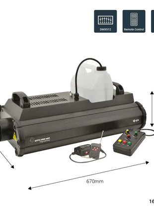 QTX QTFX-2000 mkII High Power Fog Machine 2000W QTX