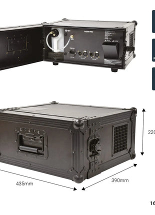 HAZYR-PRO: Haze Generator 1000W HAZYR-PRO Haze Generator 1000W QTX