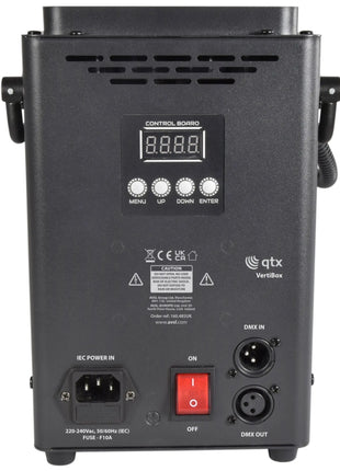 QTX Compact Vertical LED Fog Machine QTX