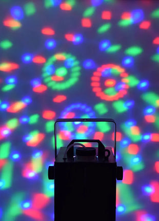 QTX Compact LED Fog Machine with RGB Magic Ball Effect 400W QTX