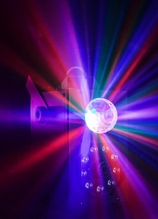 QTX Compact LED Fog Machine with RGB Magic Ball Effect 400W QTX