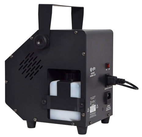 QTX LED Double Bubble Machine QTX