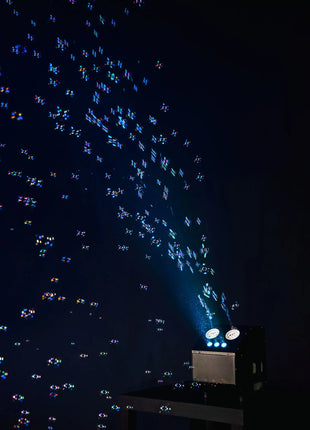 QTX LED Double Bubble Machine QTX