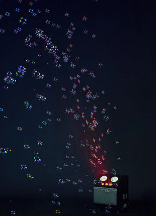 QTX LED Double Bubble Machine QTX