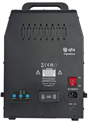 QTX Compact Bubble Fog Machine QTX