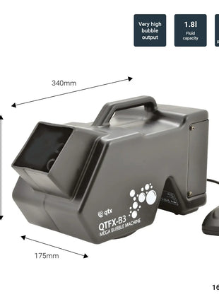 QTX QTFX-B3 Bubble machine QTX