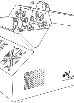 QTX QTFX-B4 Bubble machine QTX