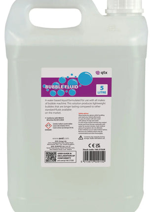 QTX Bubble Fluid, 5 litre QTX