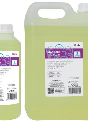 QTX Standard Fog Fluid Yellow 5L QTX