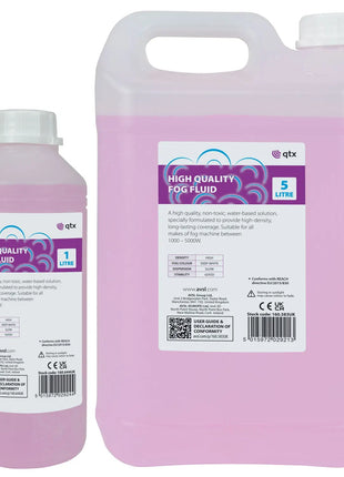 QTX High Quality Fog Fluid Pink 5L QTX