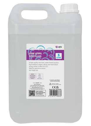 Low Level Fog Fluid Low Level Fog Fluid 5L QTX