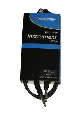 Accu Cable AC-J6S/15 Jack-cable 63mm stereo 15m