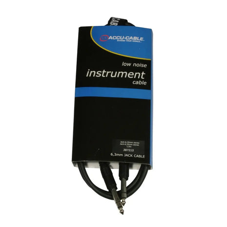 Accu Cable AC-J6S/15 Jack-cable 63mm stereo 15m