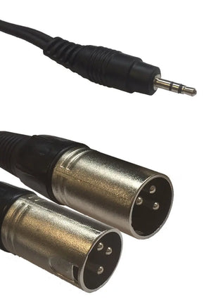 Accu Cable AC-J3S-2XM/3 35 Jack Stereo to 2x XLR m