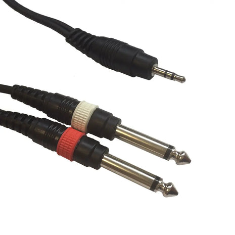 Accu Cable AC-J3S-2J6M/15 Jack 35 Stereo/2x 63 J