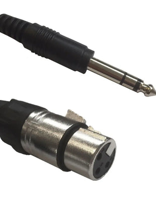 Accu Cable AC-XF-J6S/3 XLR female/63 Jack Stereo