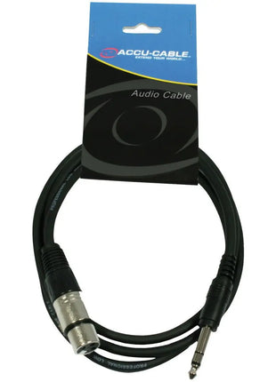 Accu Cable AC-XF-J6S/3 XLR female/63 Jack Stereo