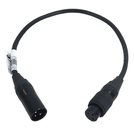 Accu Cable DMX 3pin IP65 05m STR