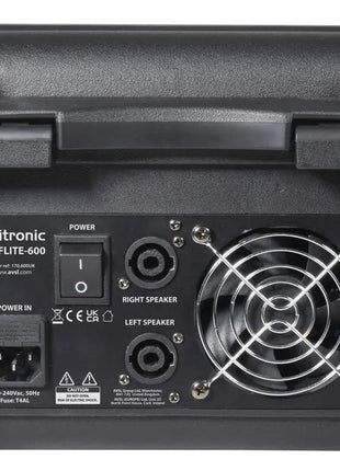 Citronic FLITE-600 Powered Mixer + 2 UHF Microphones + DSP Citronic