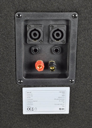 QTX QT15S Bass box 38cm (15") - 300W QTX