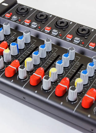 Citronic CSR-63 Rack-mountable Mixer 9 Channel with DSP+BT Citronic