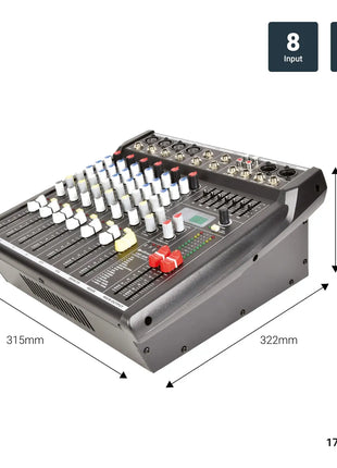 Citronic CSP-408 powered mixer 400W Citronic