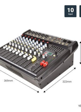 Citronic CSP-410 powered mixer 400W Citronic