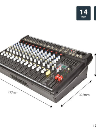 Citronic CSP-714 powered mixer 700W Citronic