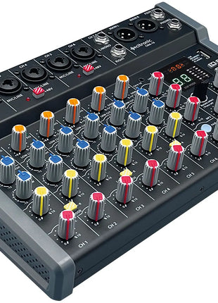 Citronic CMA-10 Compact Mixer with DSP FX and BT/USB Citronic