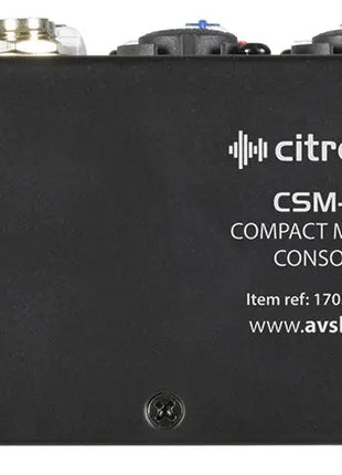 Citronic CSM-6 Mixer with USB / Bluetooth Player Citronic