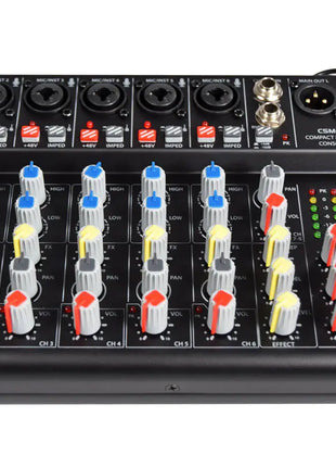 Citronic CSM-8 Mixer with USB / Bluetooth Player Citronic
