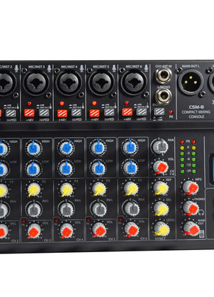 Citronic CSM-8 Mixer with USB / Bluetooth Player Citronic