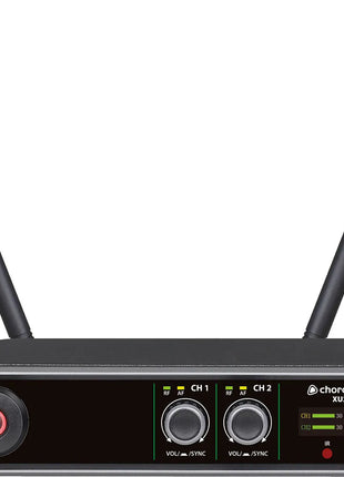 Chord XU2 Dual Bodypack UHF Microphone System Chord