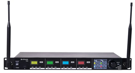 Citronic TU4 Quad PLL Mic Set 4 x Bodypack Transmitters Citronic