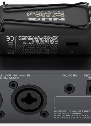 NU-X B-7 PRO In-ear Monitor System NU-X
