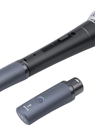 NU-X B-3RC Rechargeable Wireless XLR Mic System 2.4GHz NU-X