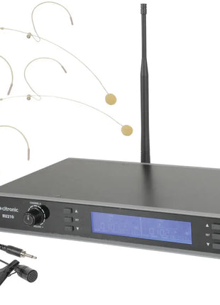 Citronic RU210-N Dual Multi-UHF Neckband/Lavalier System Citronic