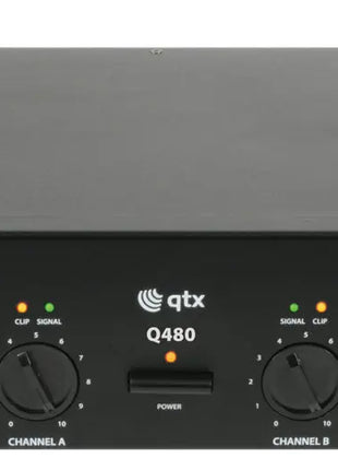 QTX Q480 power amplifier 2 x 240W QTX