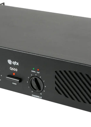 QTX Q600 power amplifier 2 x 300W QTX