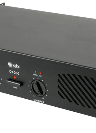 QTX Q1000 power amplifier 2 x 500W QTX