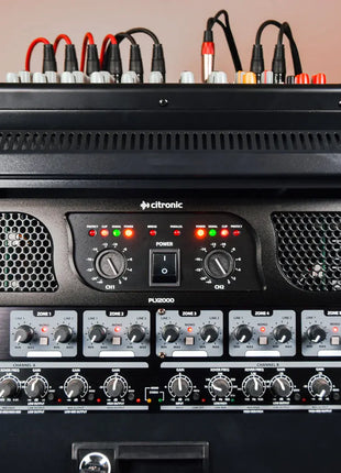 Citronic PLX2000 power amplifier, 2 x 700W @ 4 Ohms Citronic