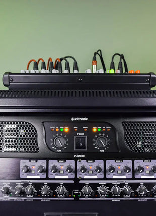 Citronic PLX2000 power amplifier, 2 x 700W @ 4 Ohms Citronic