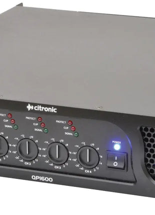 Citronic QP1600 quad power amp 4 x 400W Citronic