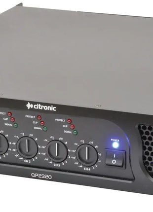 Citronic QP2320 quad power amp 4 x 580W Citronic